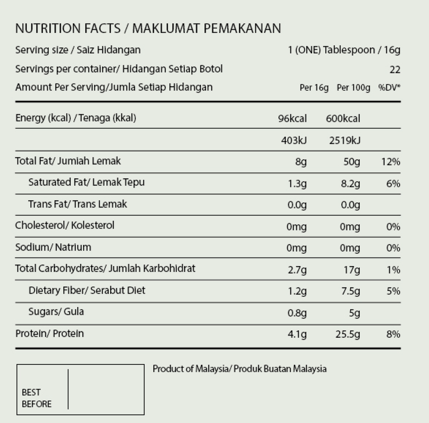 Best Chunky Nut Butter in Malaysia | Clean, Healthy Spread